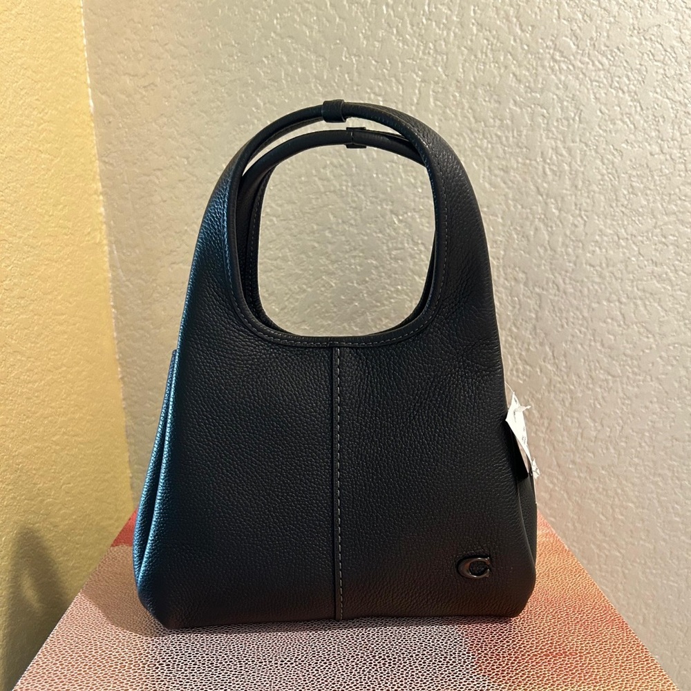 Black Leather Handbag